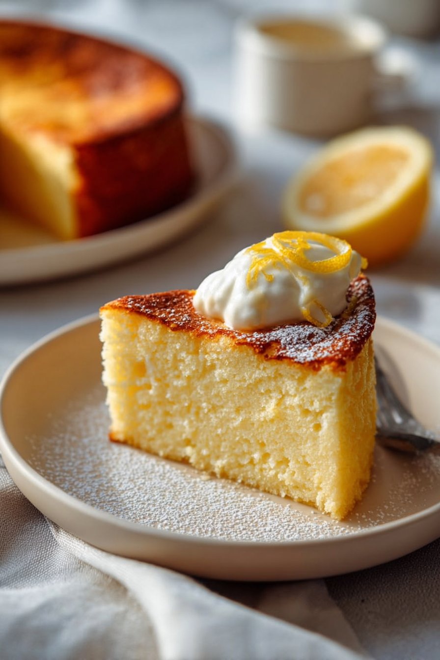 Lemon Cloud Cake