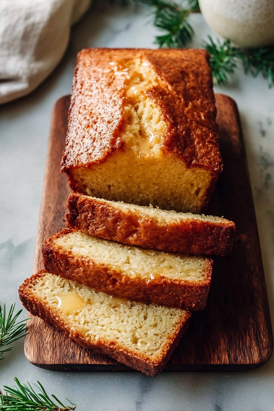 Christmas Eggnog Bread