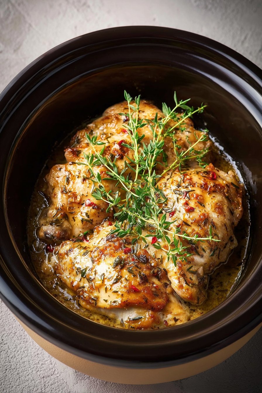 Crock Pot Angel Chicken
