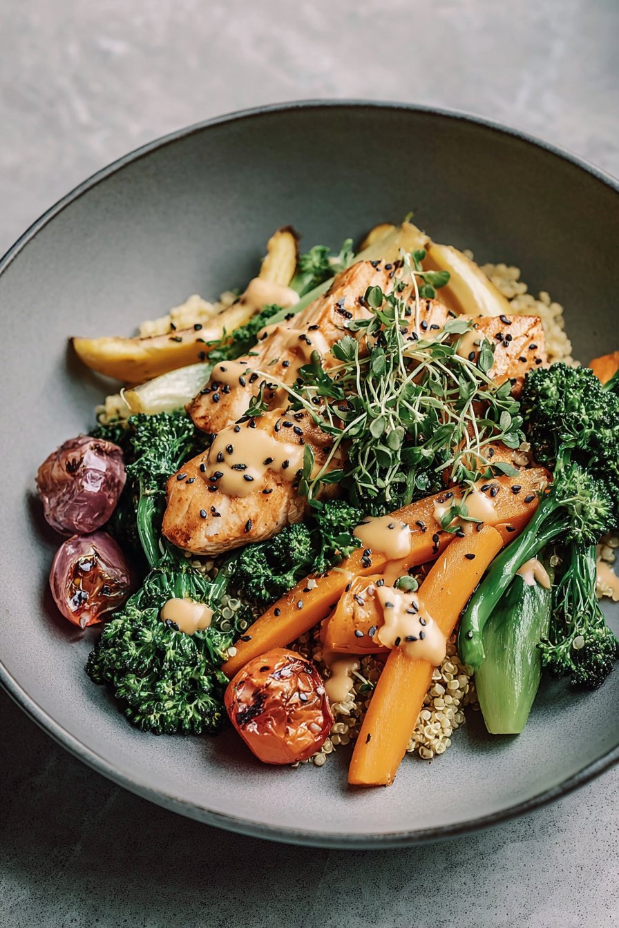 Healthy Quinoa Vegetable Bowl
