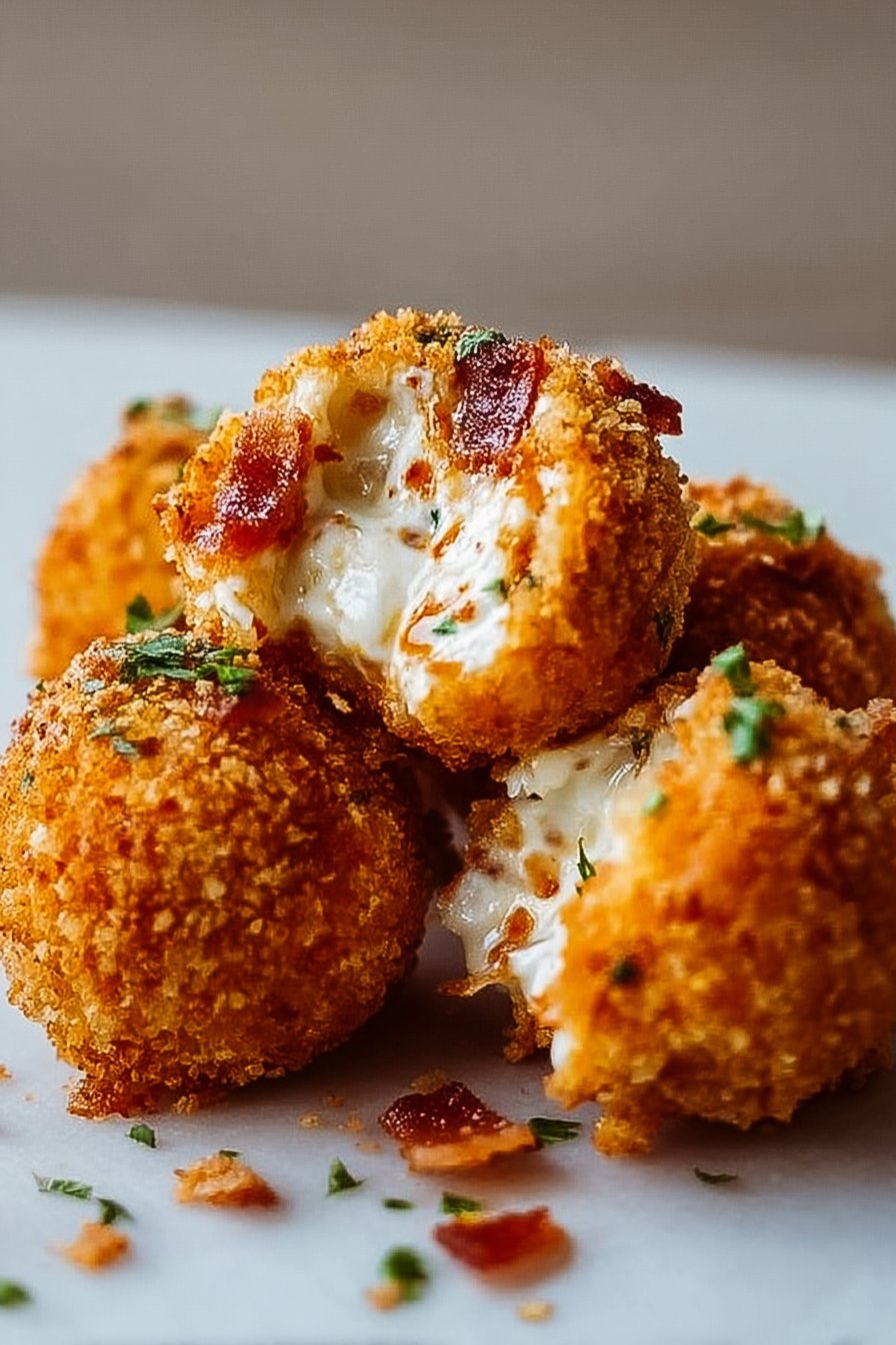 Buffalo Chicken Bacon Mozzarella Bombs for Game Day Bliss
