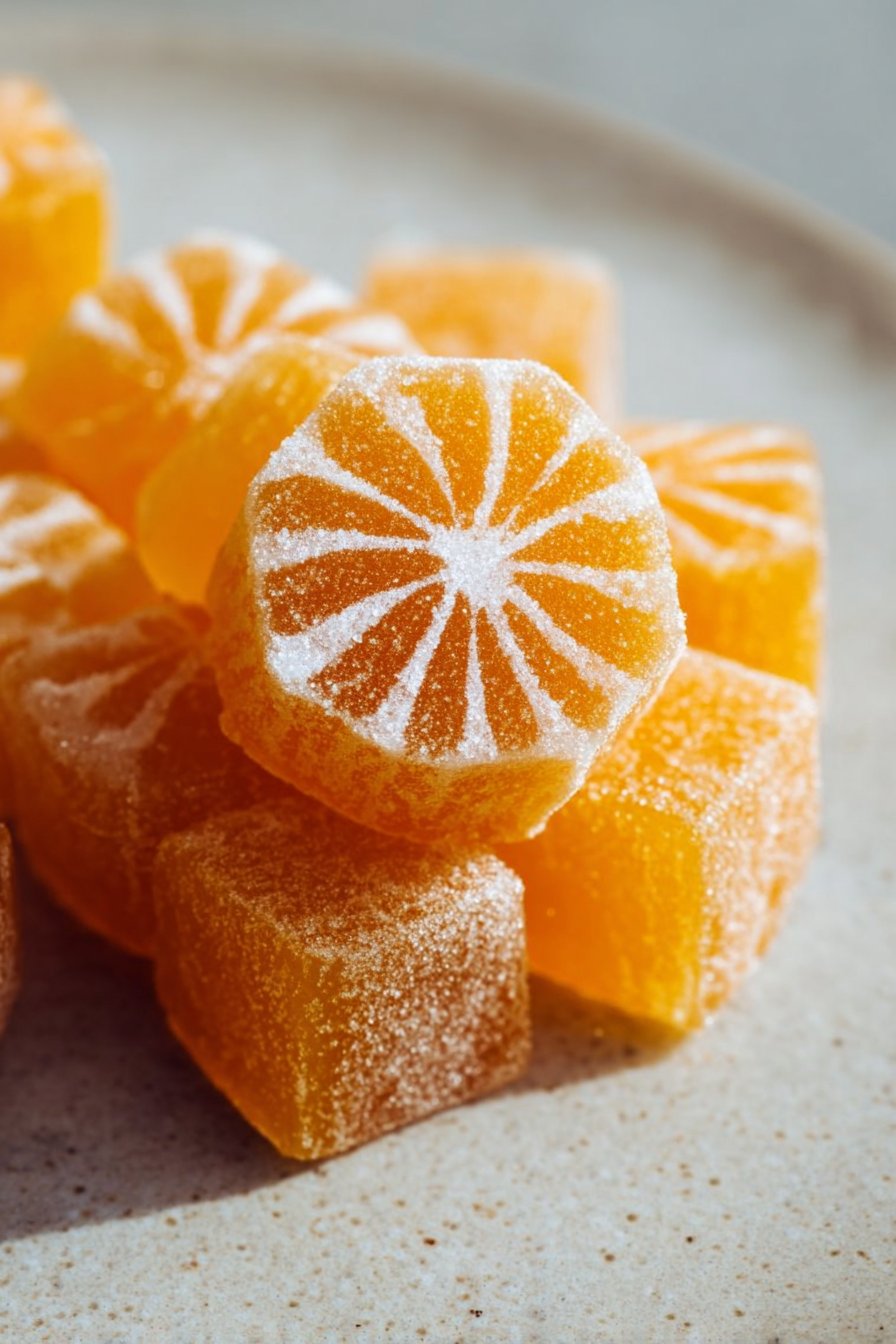 Classic Homemade Orange Candy