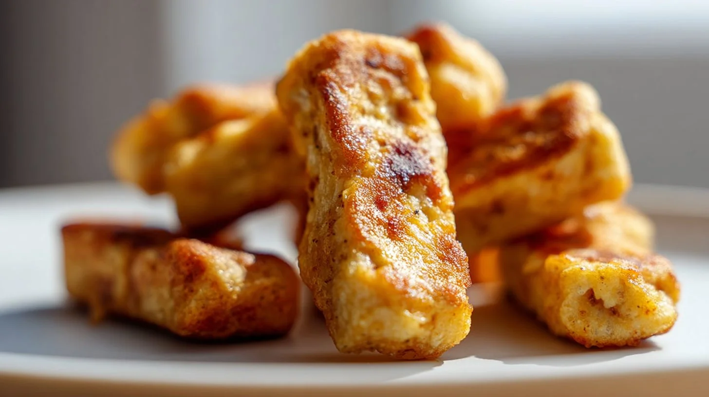 Homemade Air Fryer Banana Dog Treats for dogs