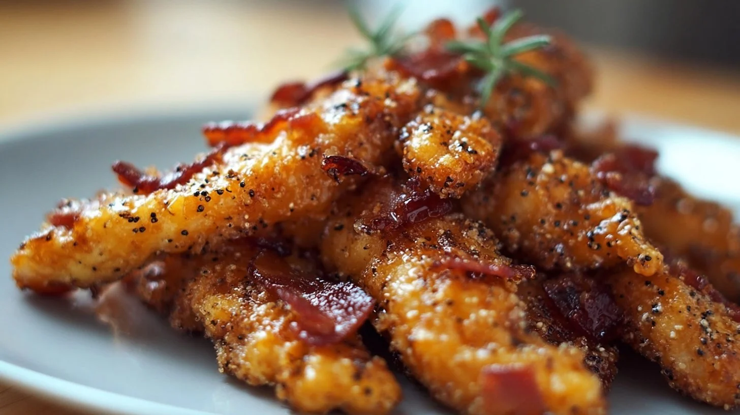 Bacon Brown Sugar Chicken Tenders