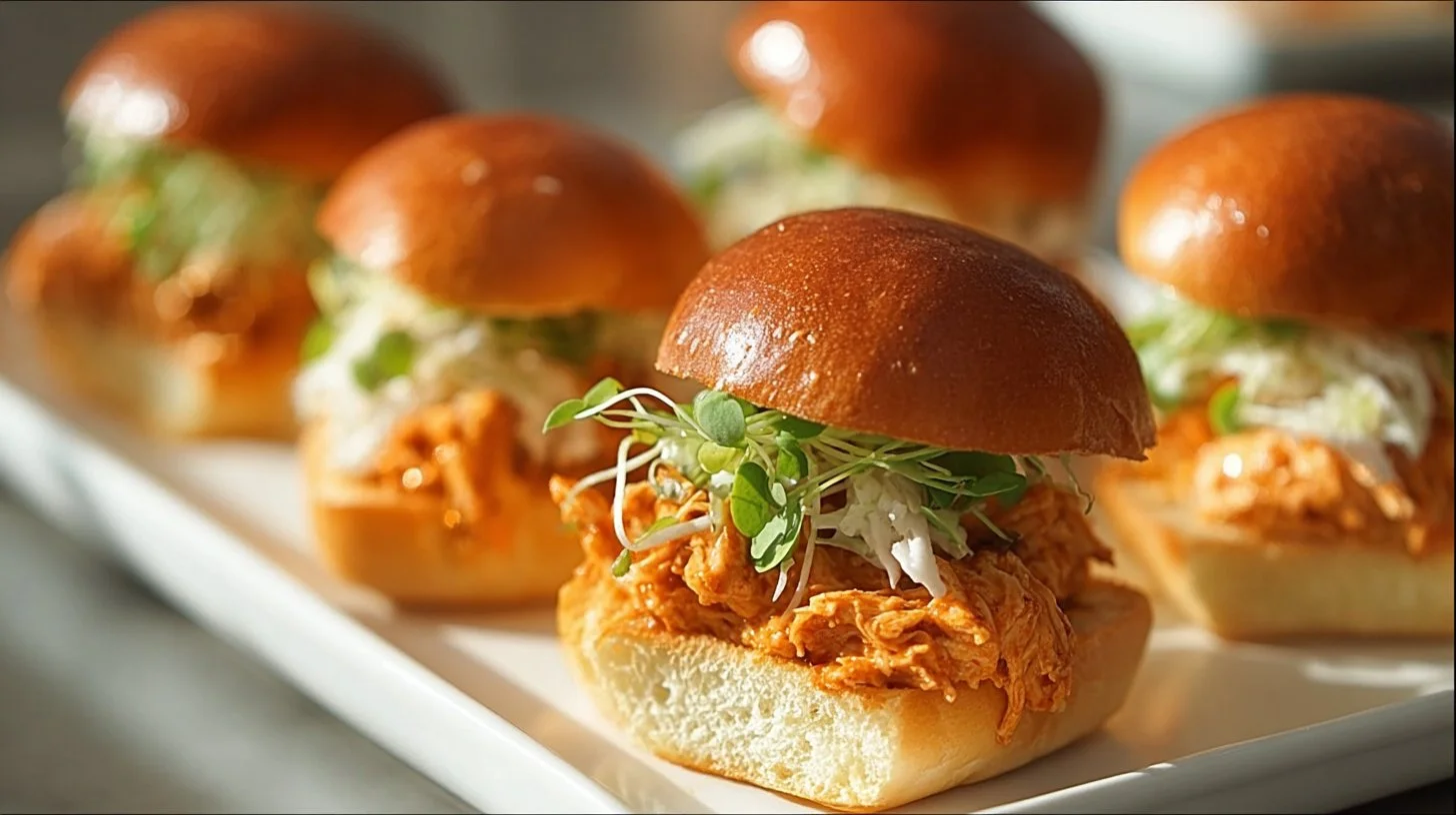 Buffalo Chicken Sliders