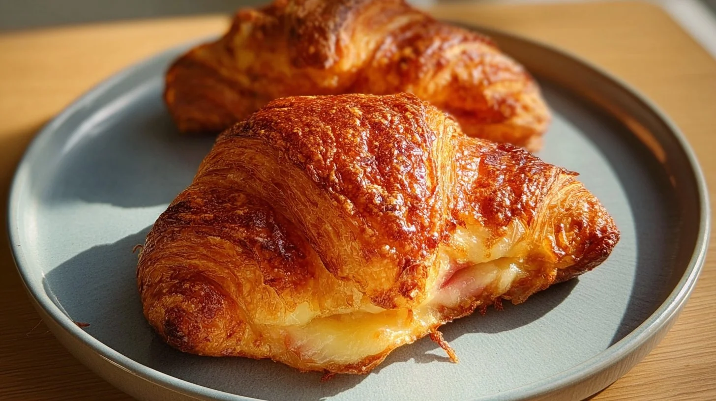 Cheesy Croissant Bake