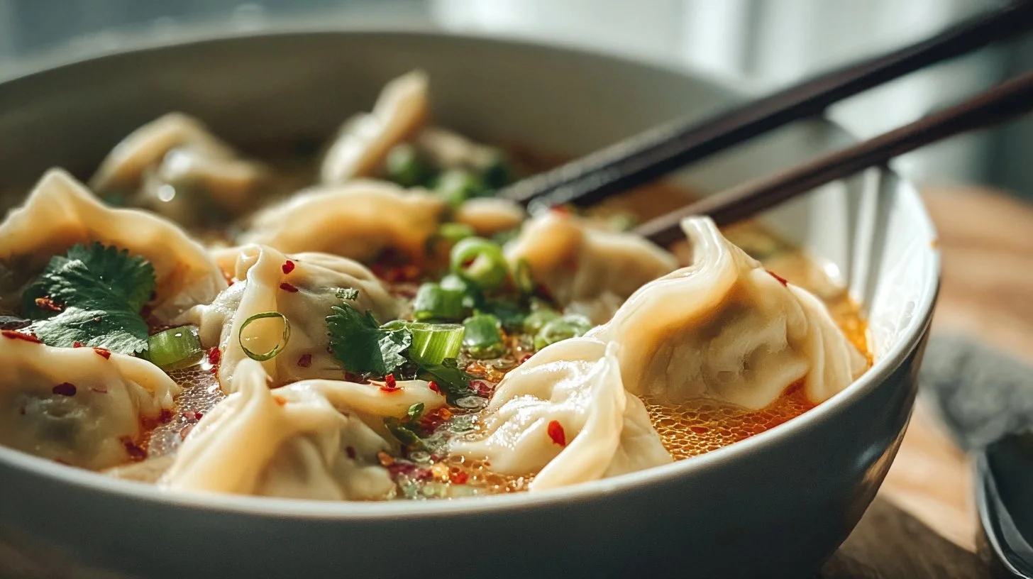 Comforting Thai Potsticker Soup for Cozy Nights In