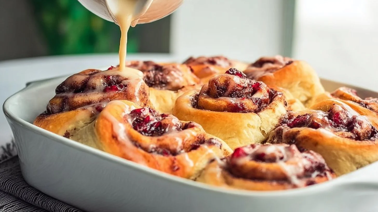 Cranberry Orange Sweet Rolls