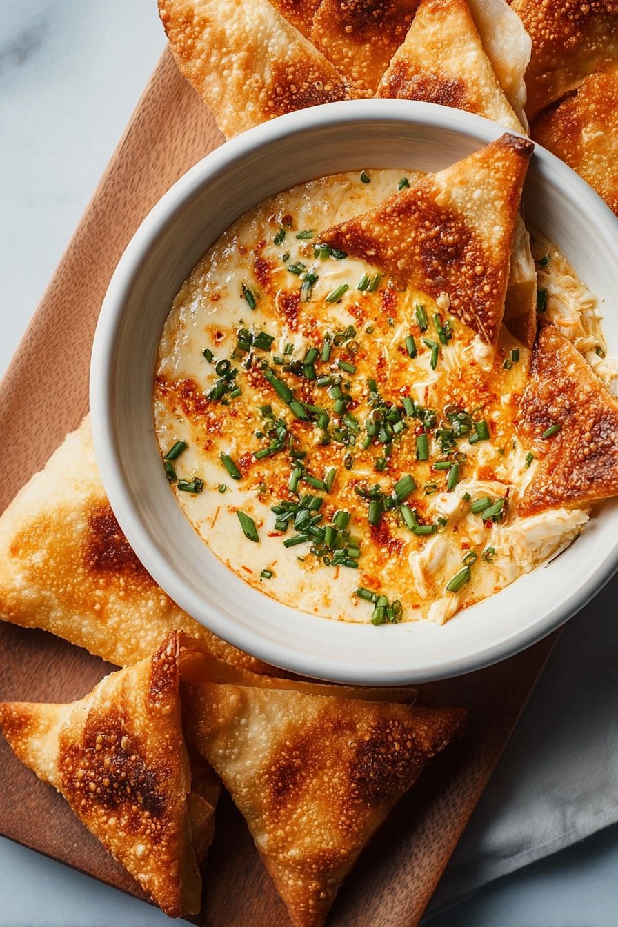 Hot Crab Rangoon Dip