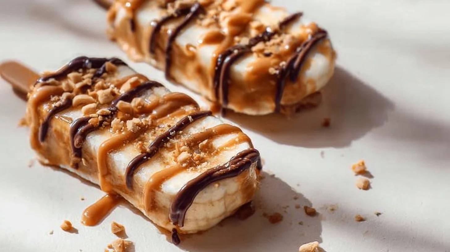 Frozen Banana Snickers