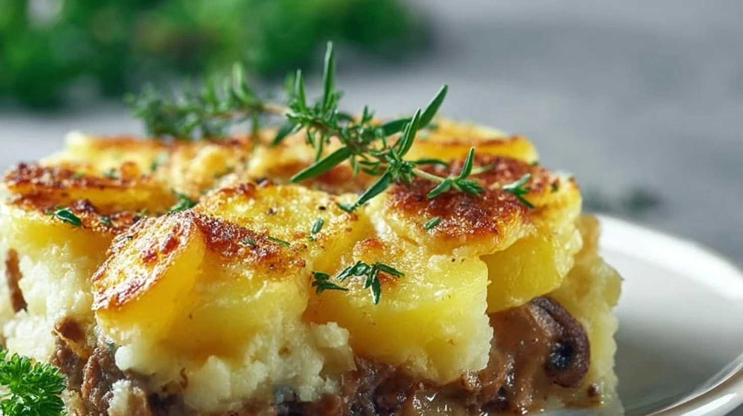 Hamburger Potato Casserole