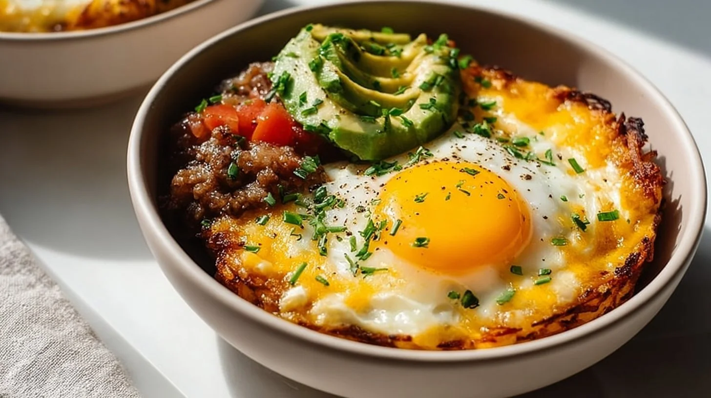 Hash Brown Breakfast Bowls