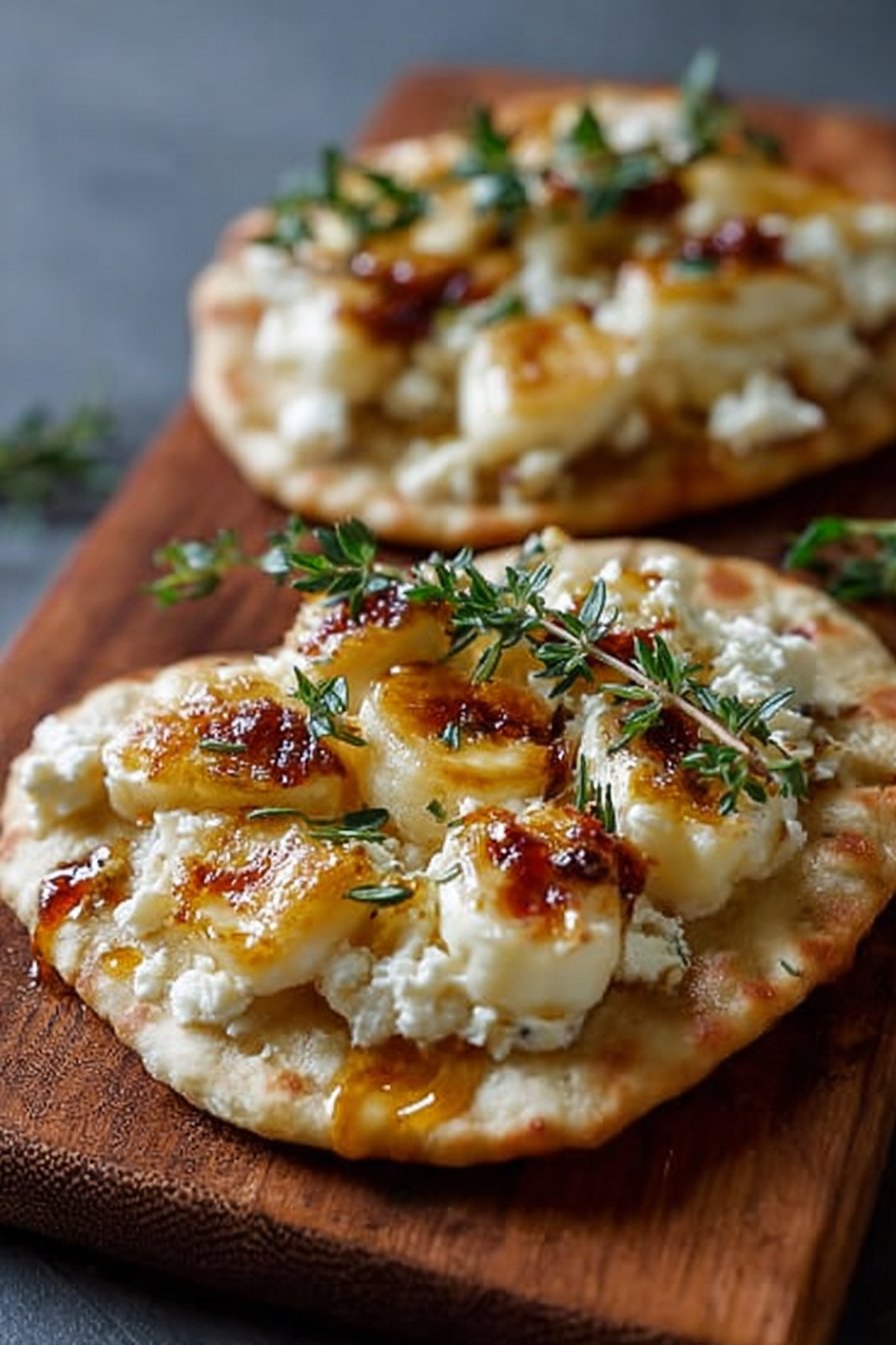 Crispy Flatbread with Brie: An Irresistibly Easy Appetizer