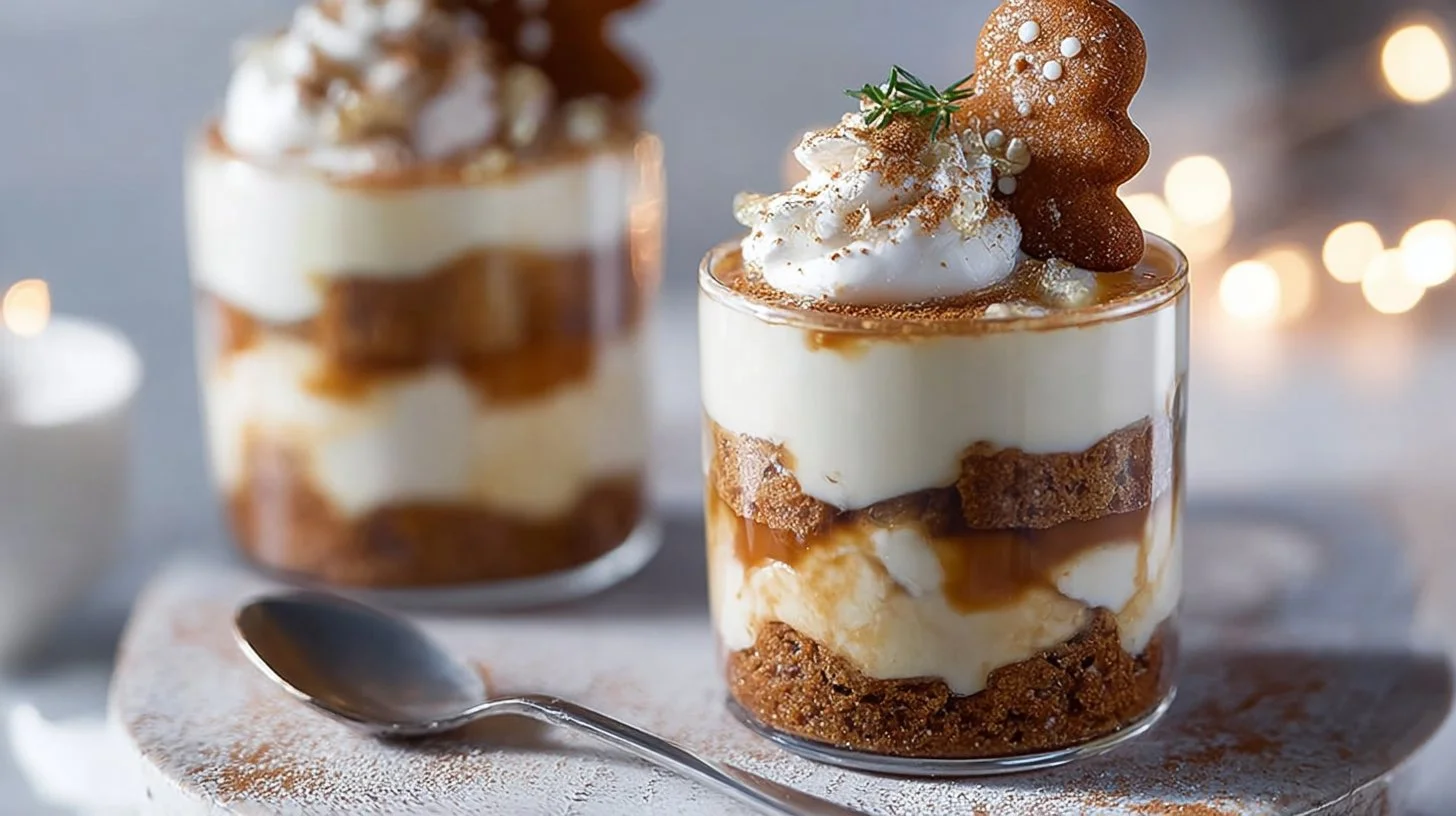 Mini Gingerbread Trifles
