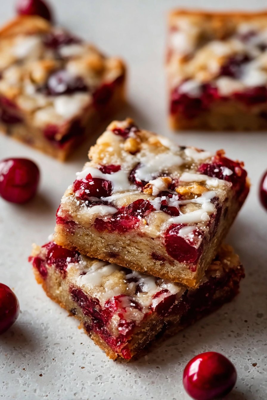 Christmas Cherry Bars