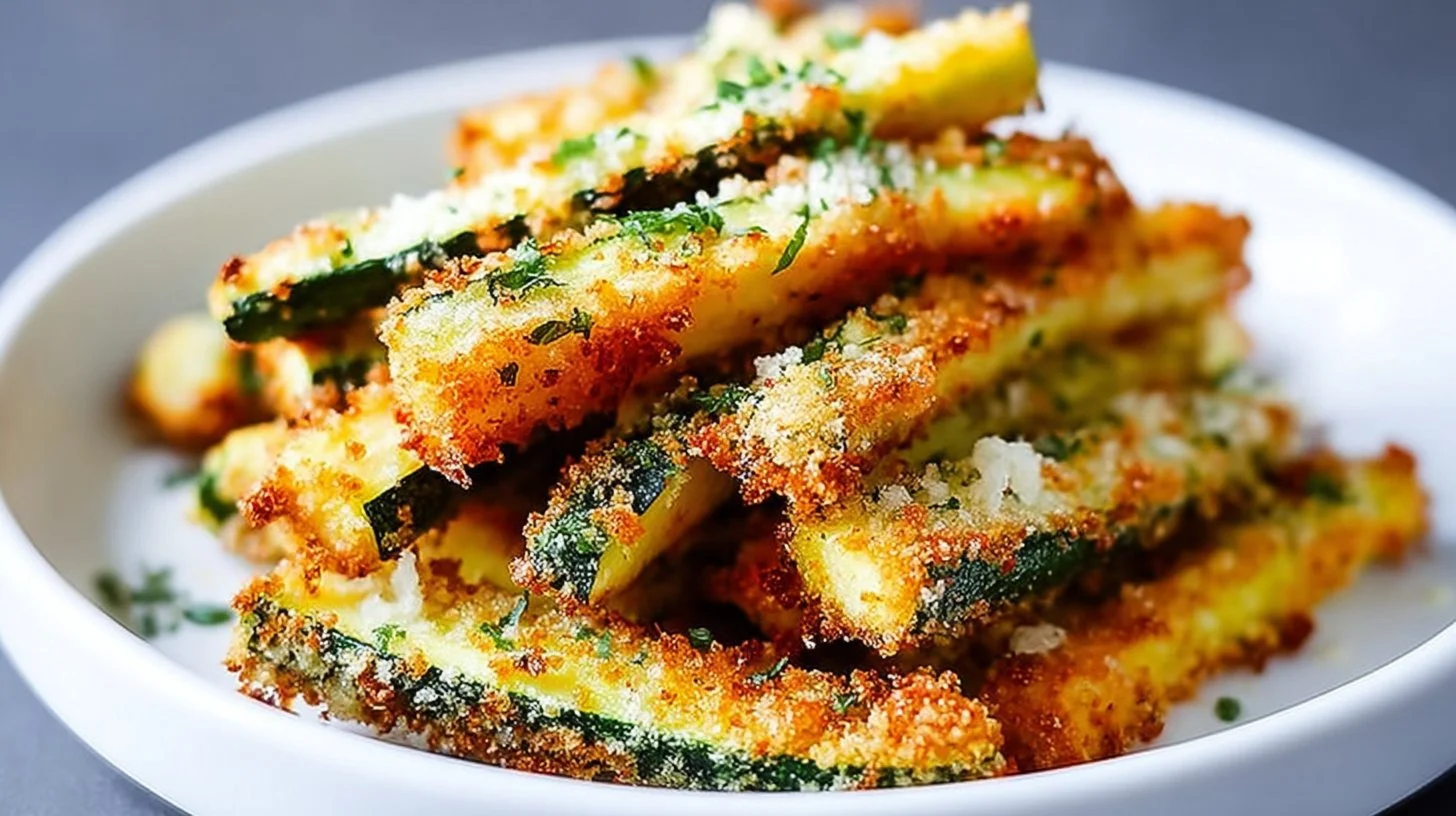 Parmesan Zucchini Fries