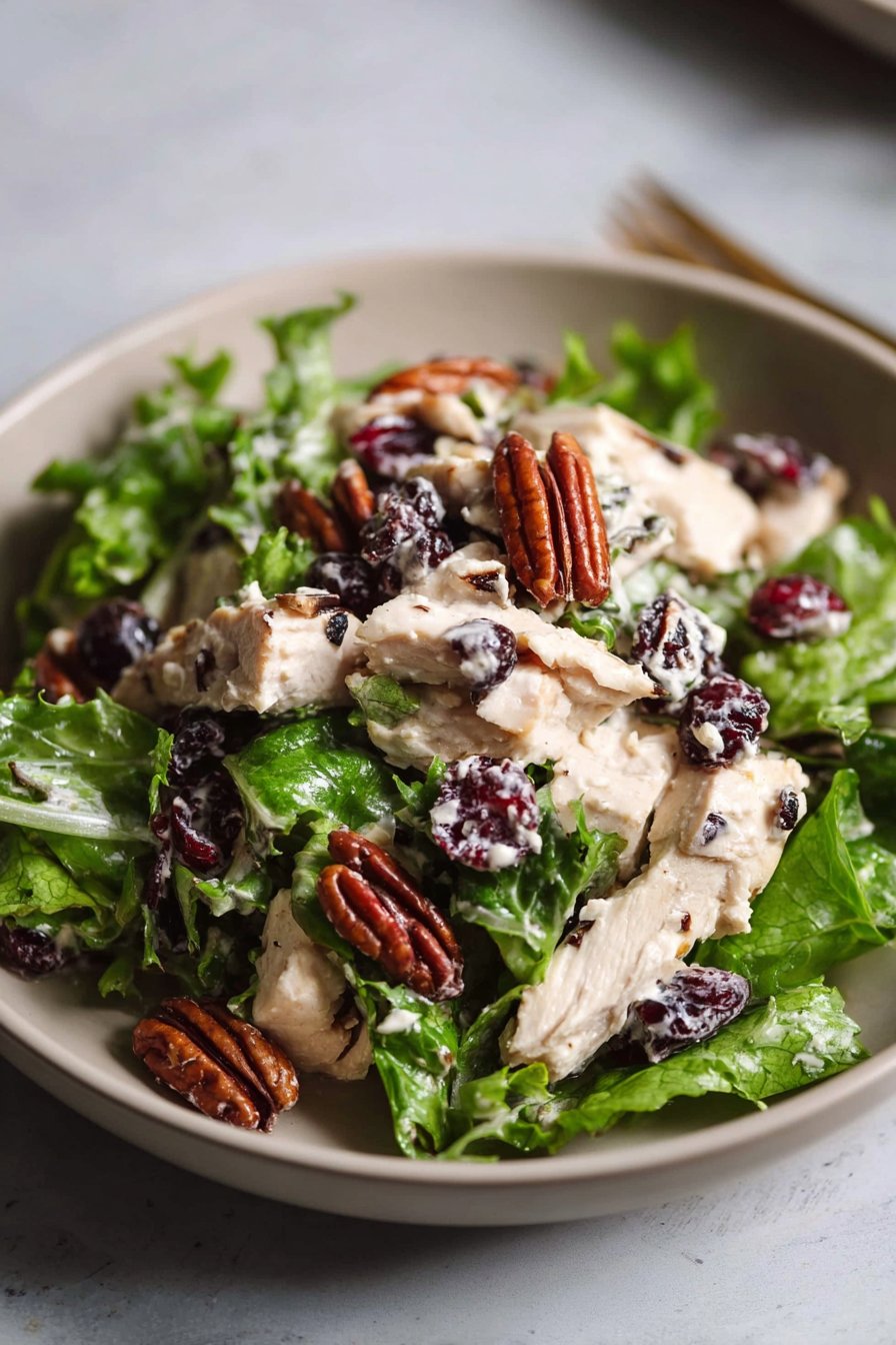 Cranberry Pecan Chicken Salad