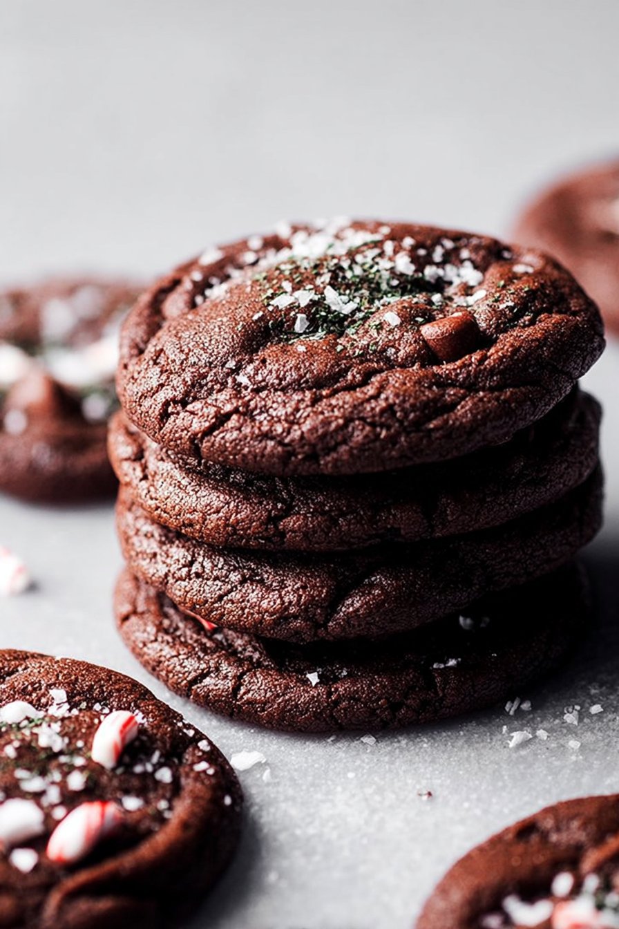 Double Chocolate Peppermint Cookies You'll Crave All Season