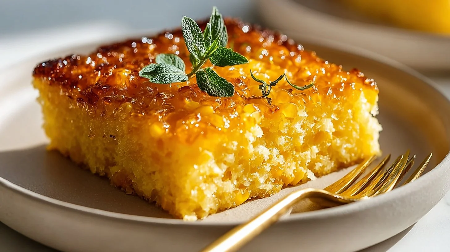 Sweet Harmony Honey-Glazed Corn Casserole