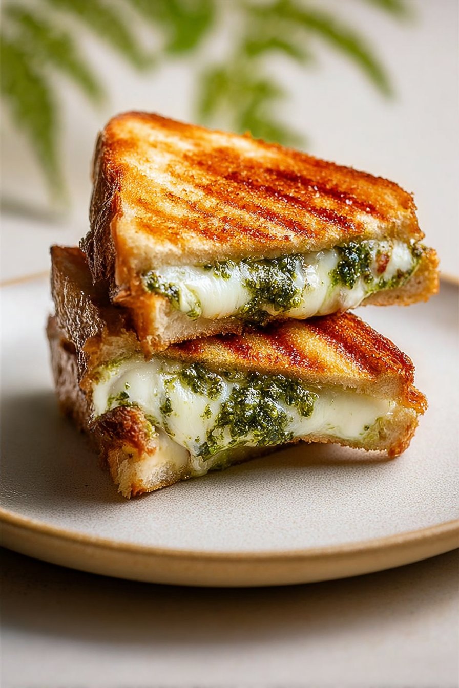 Pesto Grilled Cheese