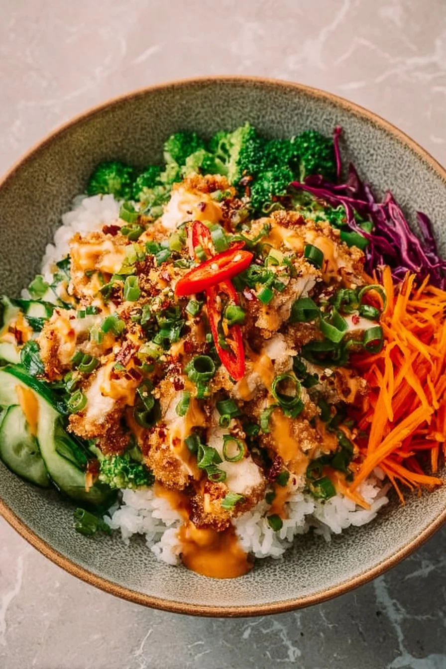 Bang Bang Chicken Bowl