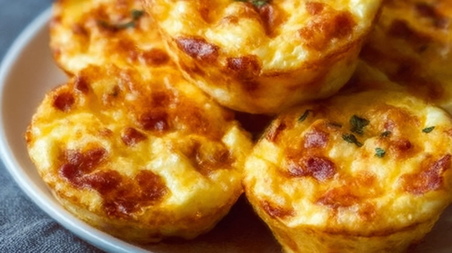 Homemade egg bites recipe inspired by Starbucks, fluffy and flavorful.