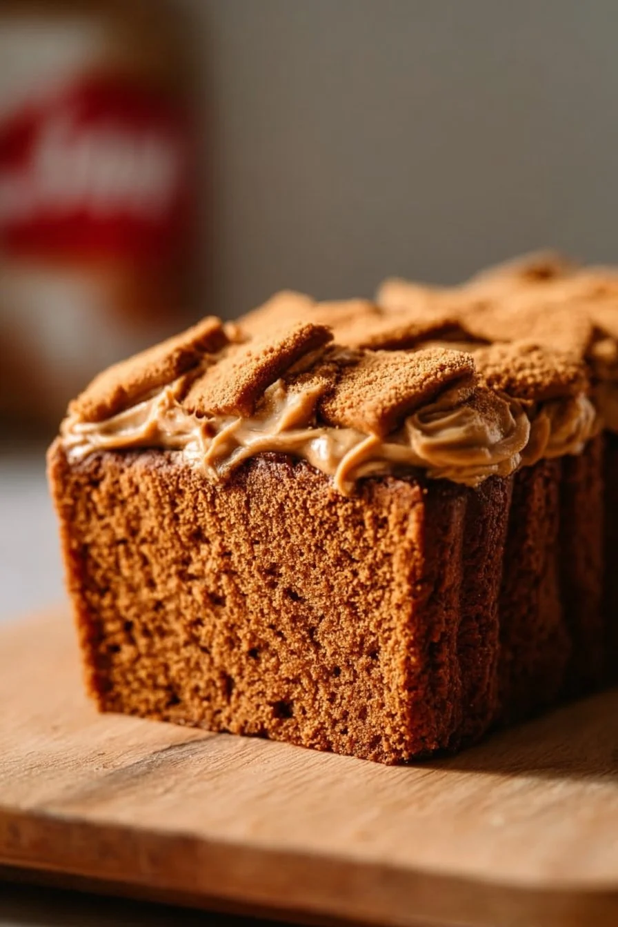 Biscoff Loaf Cake