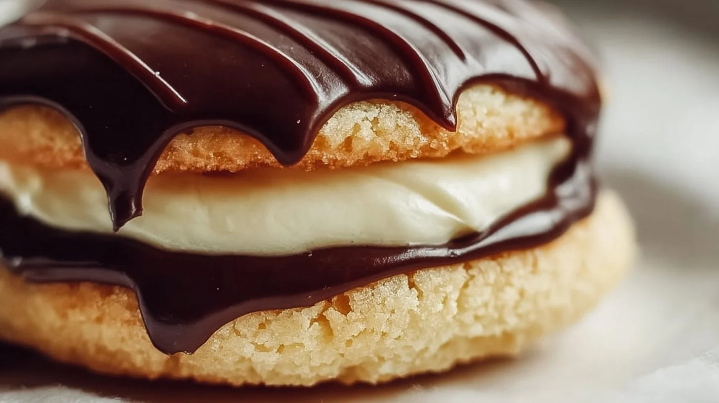 Boston Cream Pie Cookie Dessert