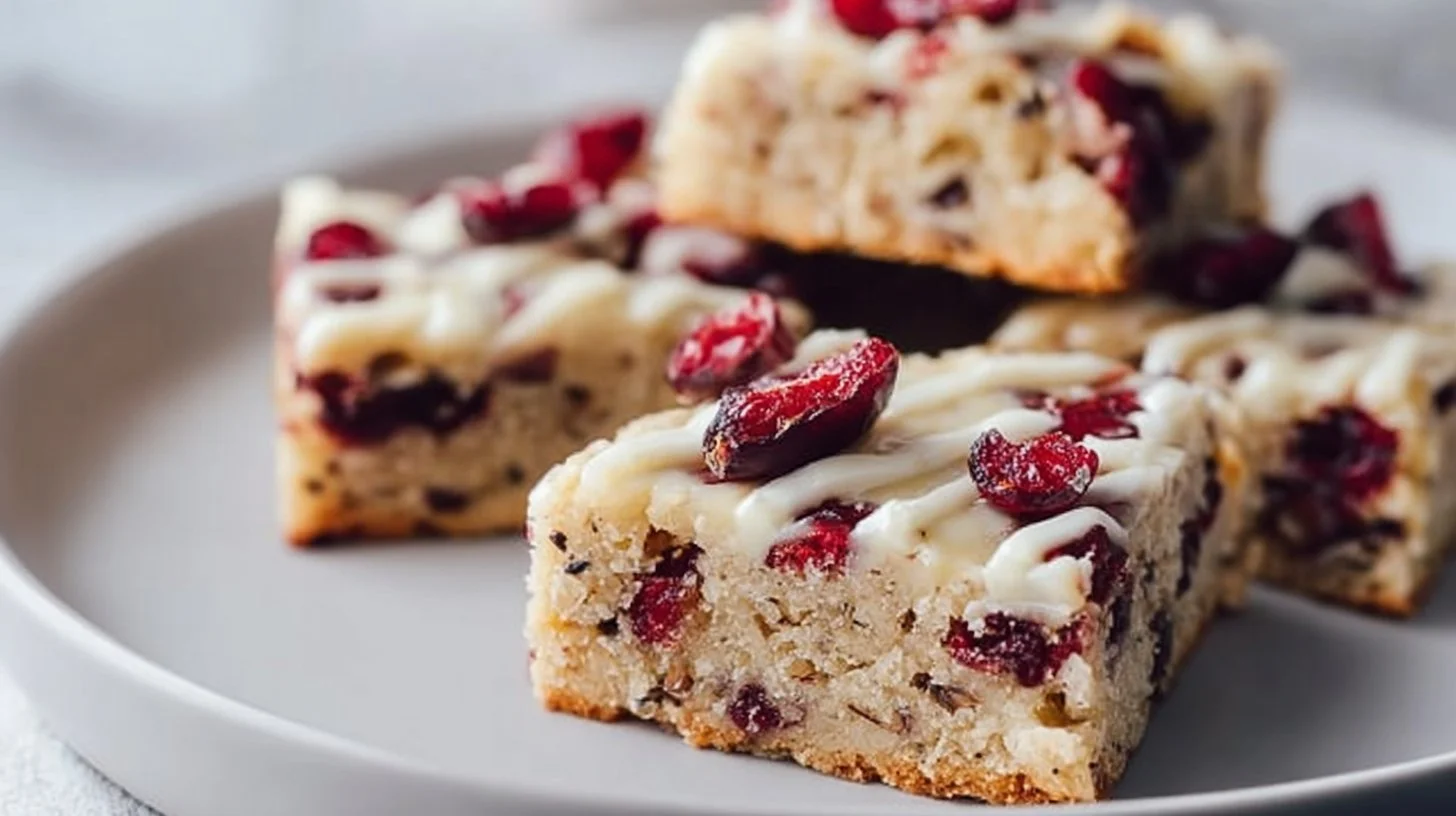 Cranberry Bliss Bars