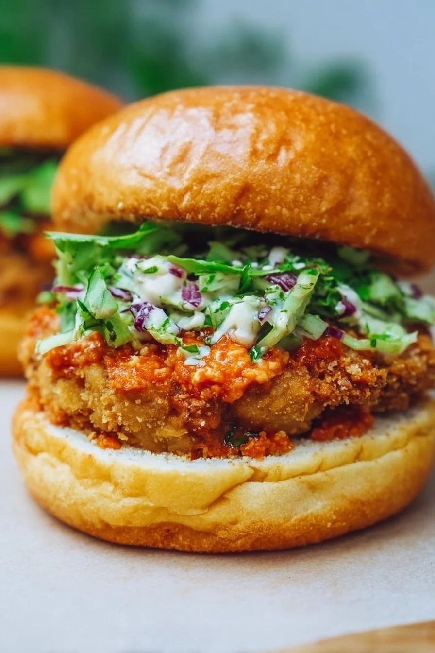 Crispy Chicken Burgers
