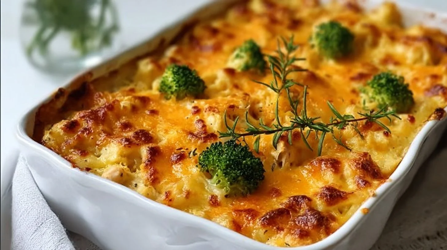 Easy Low Carb Chicken Casserole for Quick Family Dinners