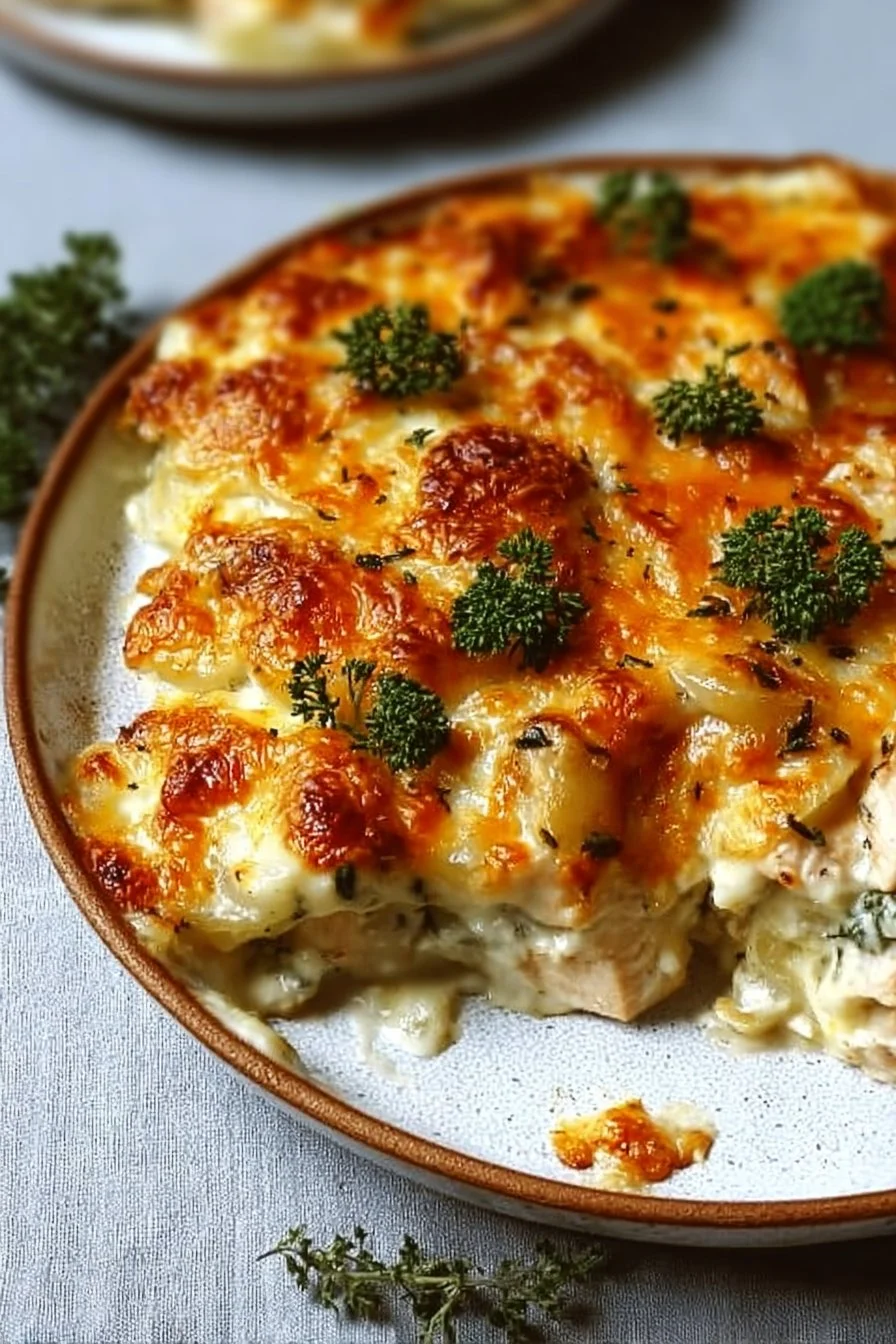 Easy Low Carb Chicken Casserole for Quick Family Dinners