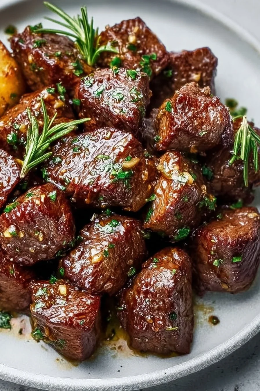 Garlic Butter Steak Bites