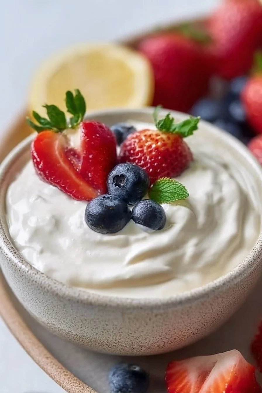 Greek Yogurt Fruit Dip