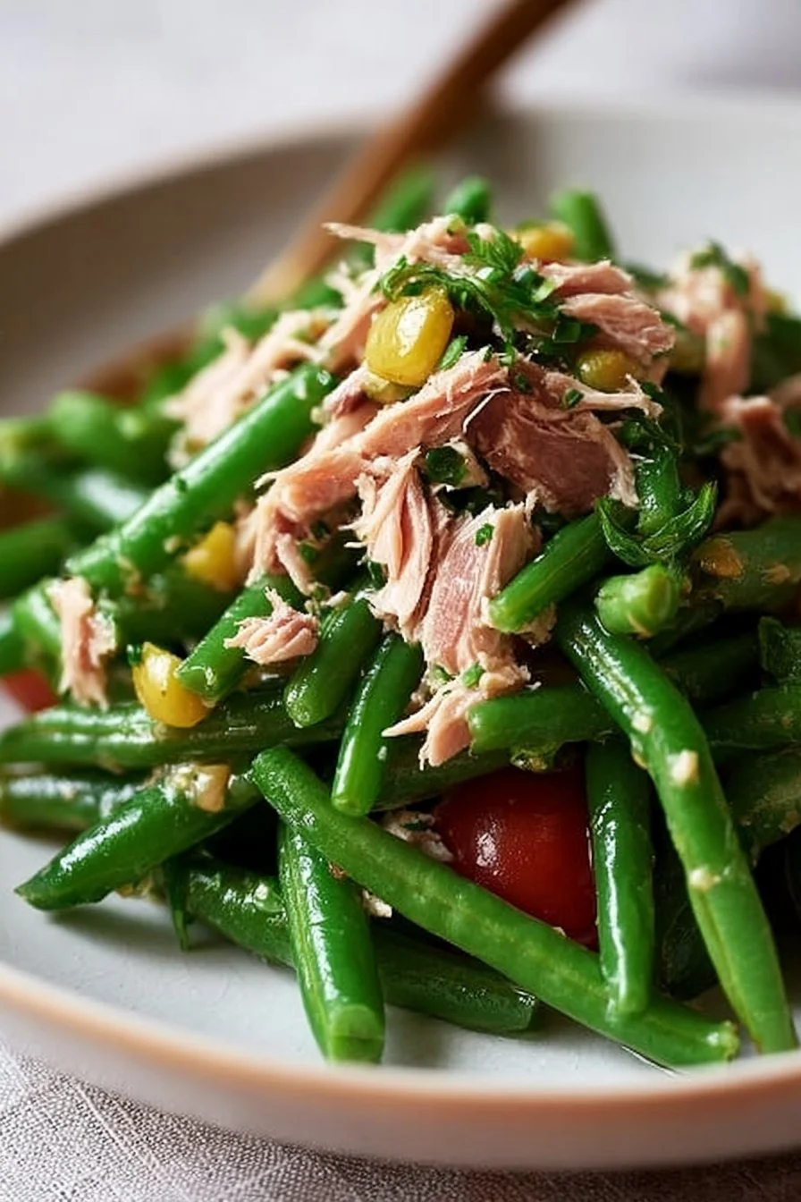 Green Bean Salad with Tuna: Tasty and Quick to Make