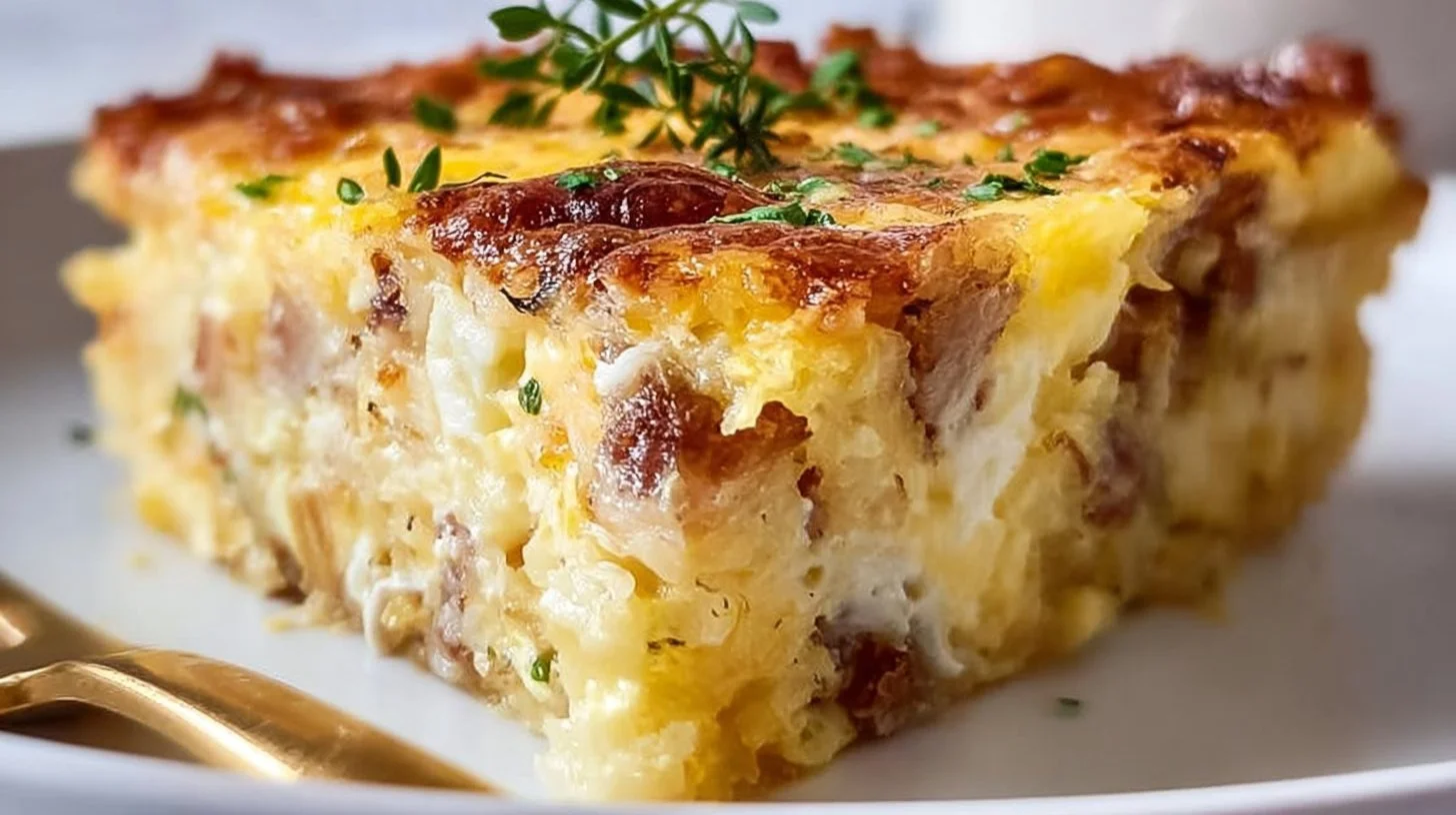 Hash Brown Egg Casserole