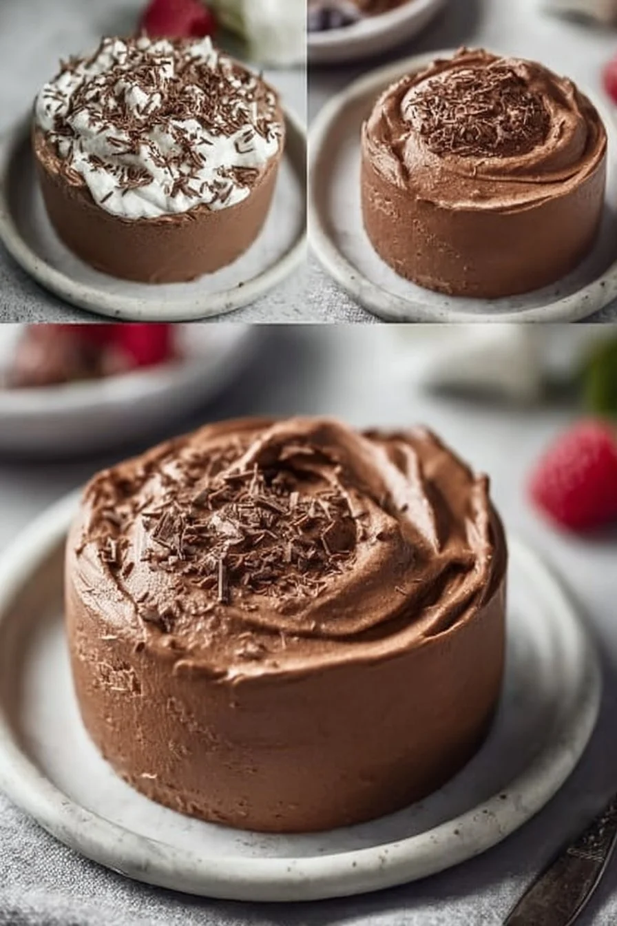 High Protein Cottage Cheese Chocolate Mousse