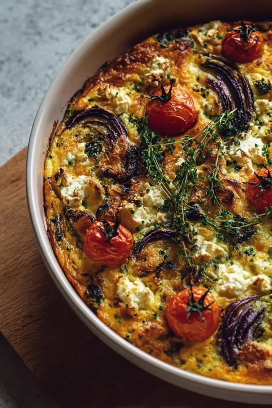 High-Protein Veggie Bake