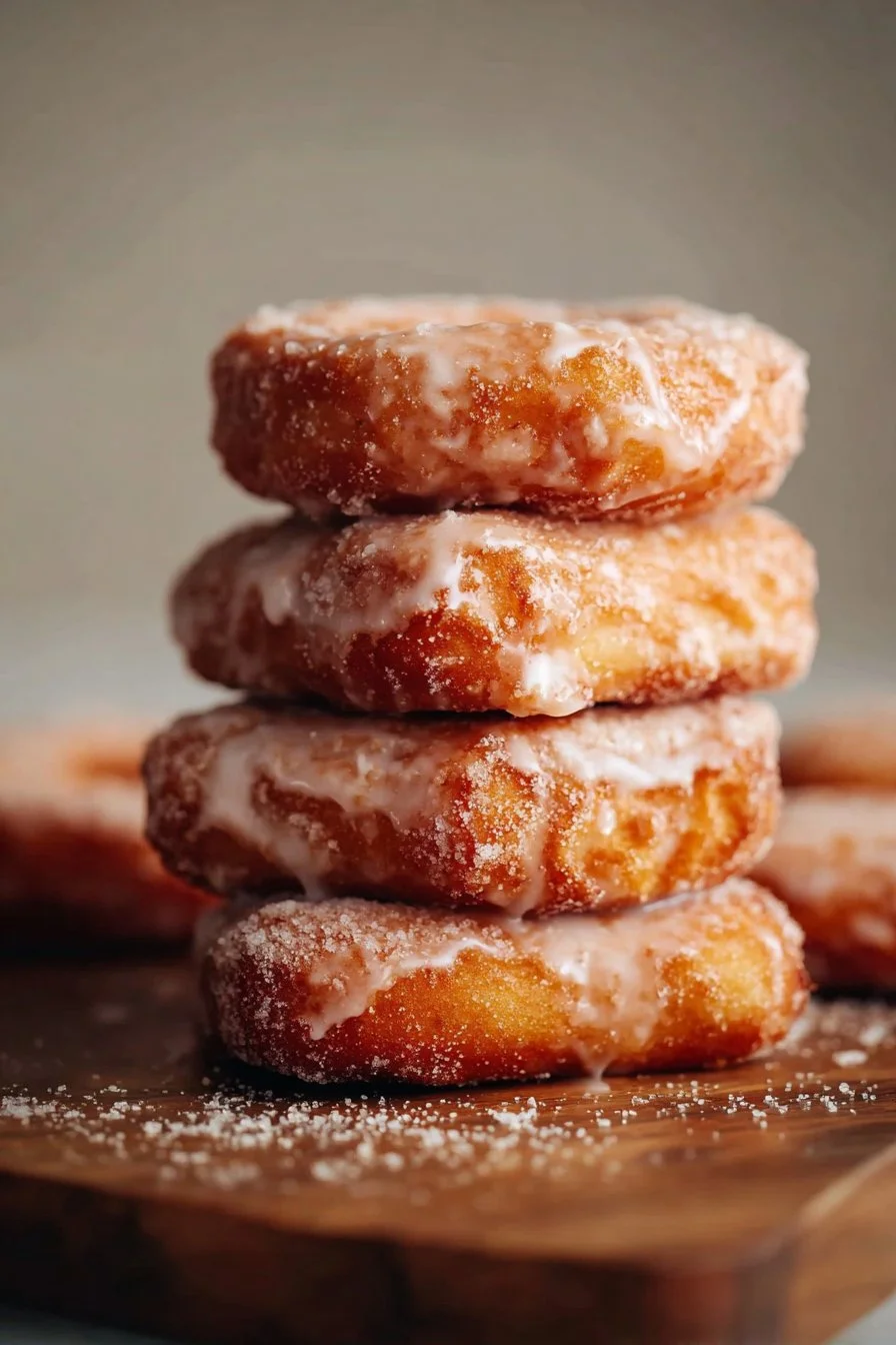 Irresistibly Soft Maple Donut Bars