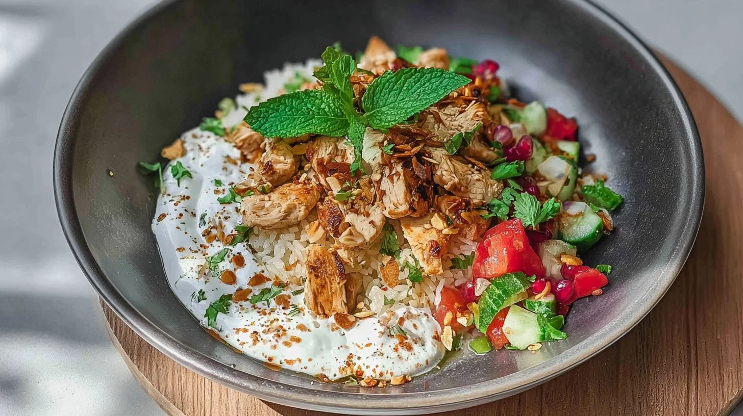 Lebanese Chicken Fatteh
