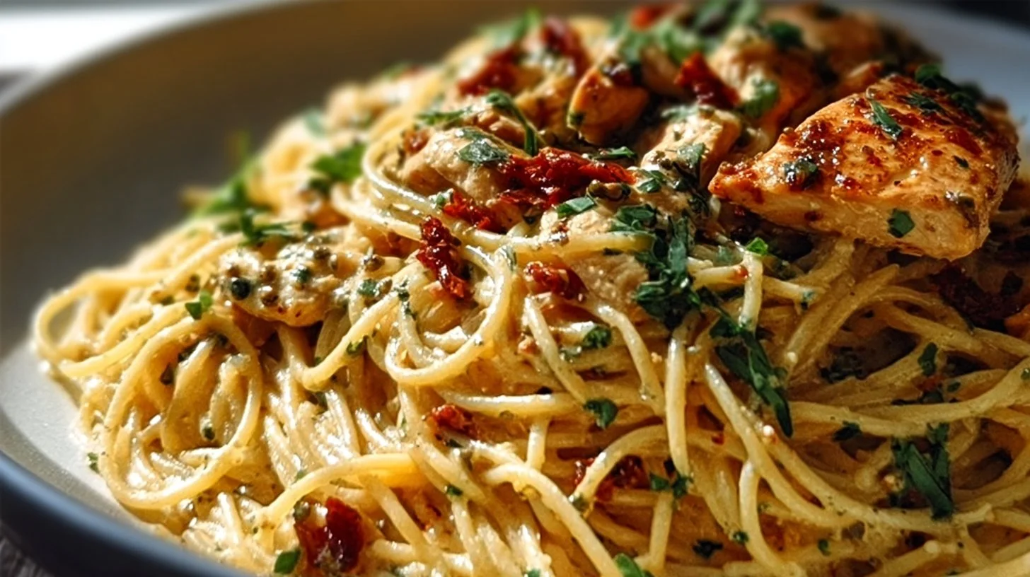Monterey Chicken Spaghetti