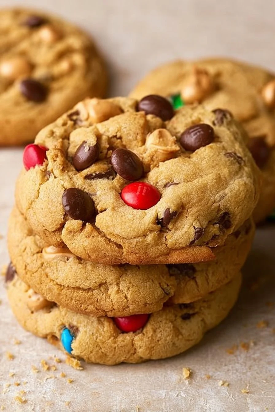 Peanut Butter M&M Cookies