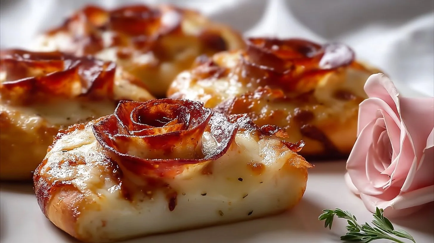 Pizza Roses for Valentine’s Day