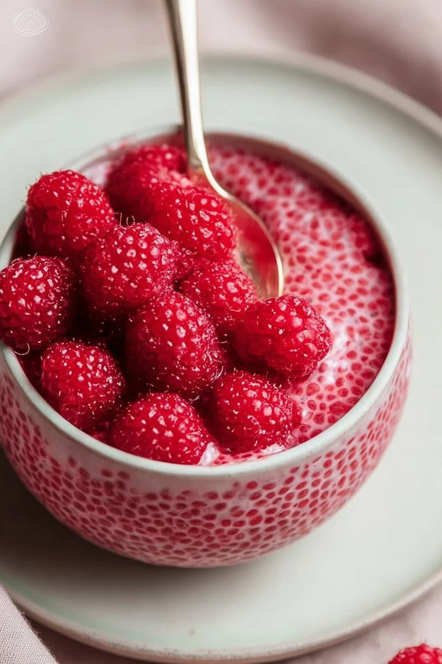 Raspberry Chia Pudding