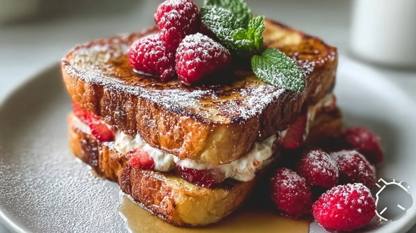 Ricotta Stuffed French Toast for Galentine’s Brunch