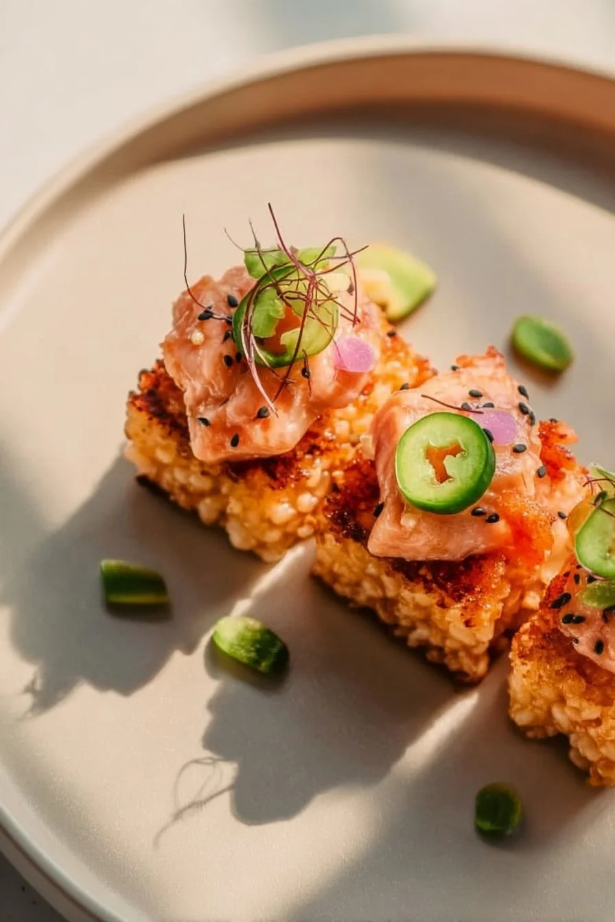 Salmon Crispy Rice