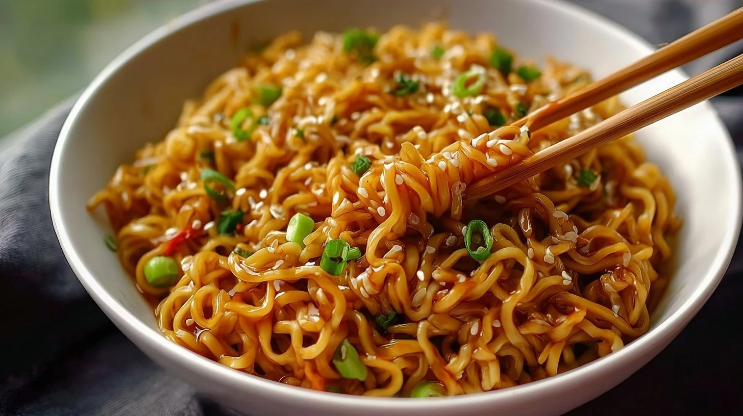 Saucy Ramen Noodles