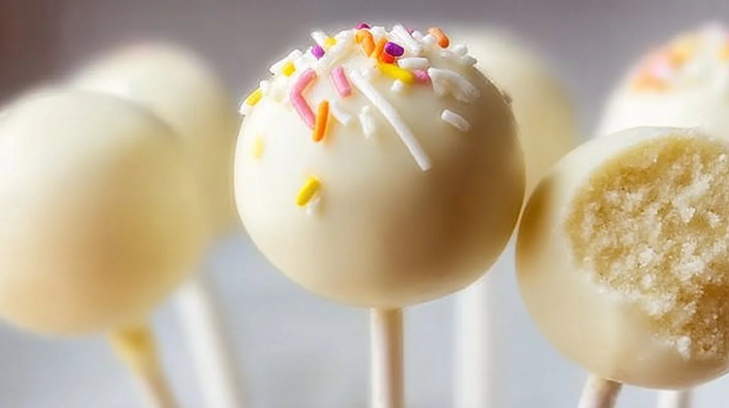 Vanilla Cake Pops