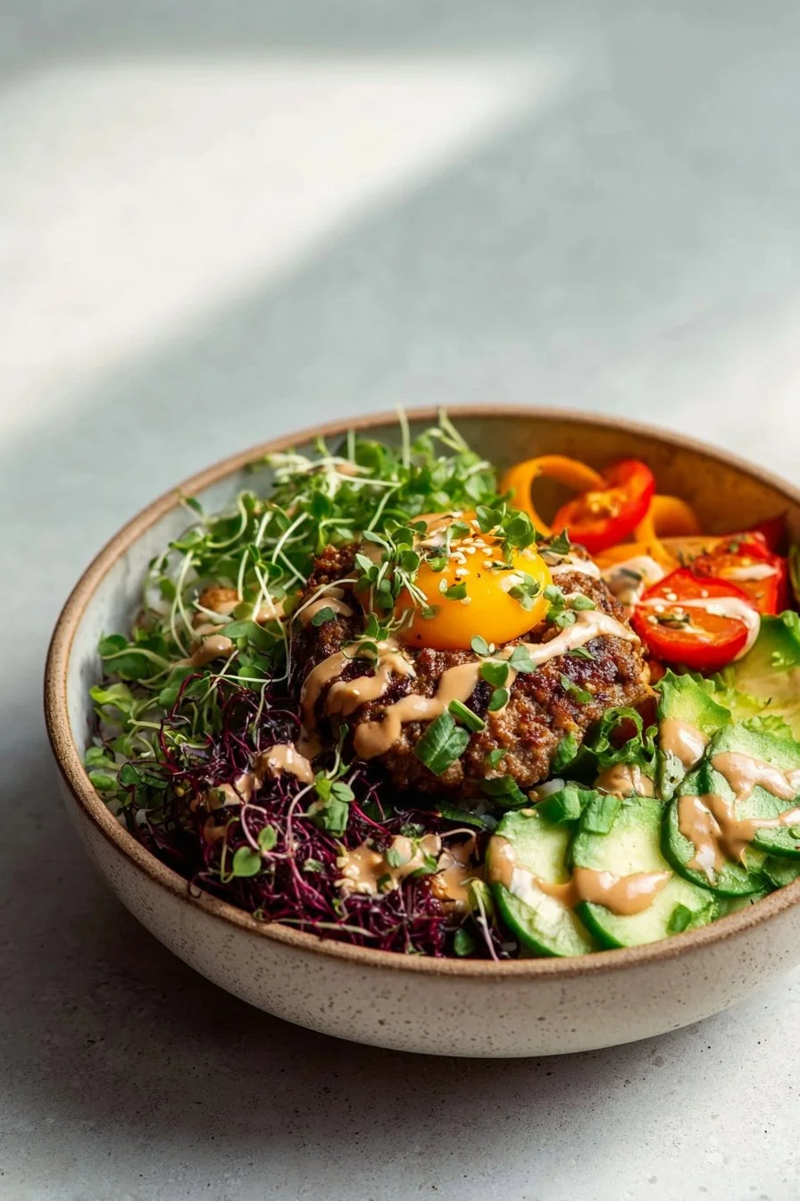 Whole 30 Burger Bowl