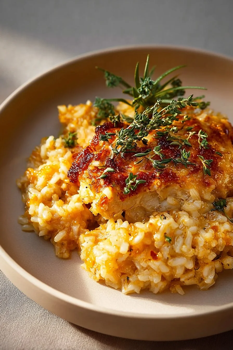 Angel Chicken and Rice Casserole